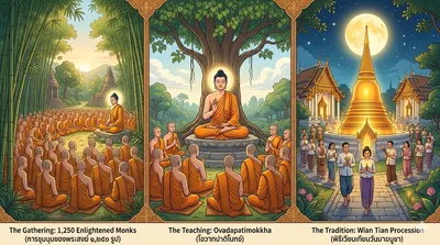 วันมาฆบูชา: วันแห่งความรักทางพระพุทธศาสนา