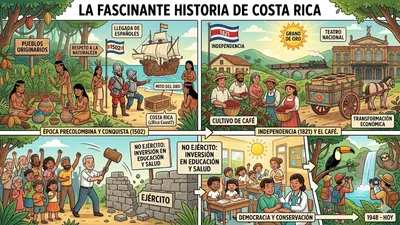 Historia de Costa Rica: Un País Diferente