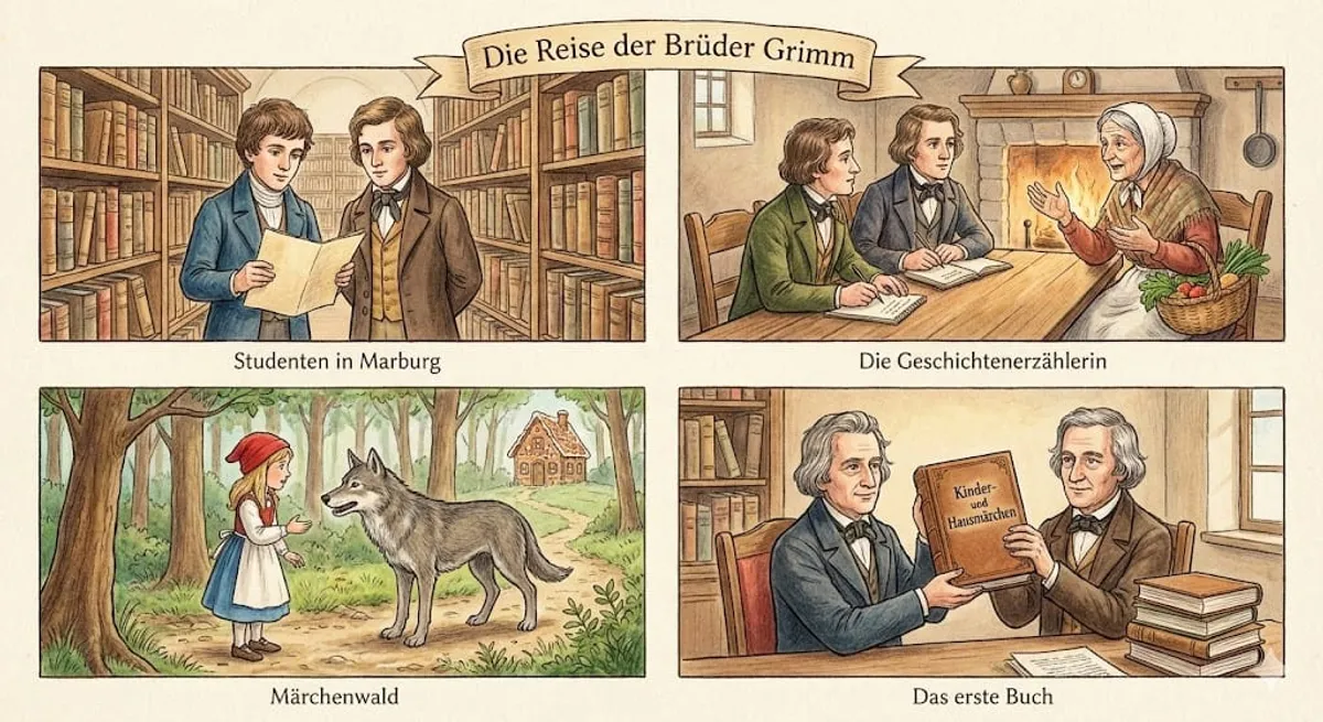 The Journey of the Brothers Grimm