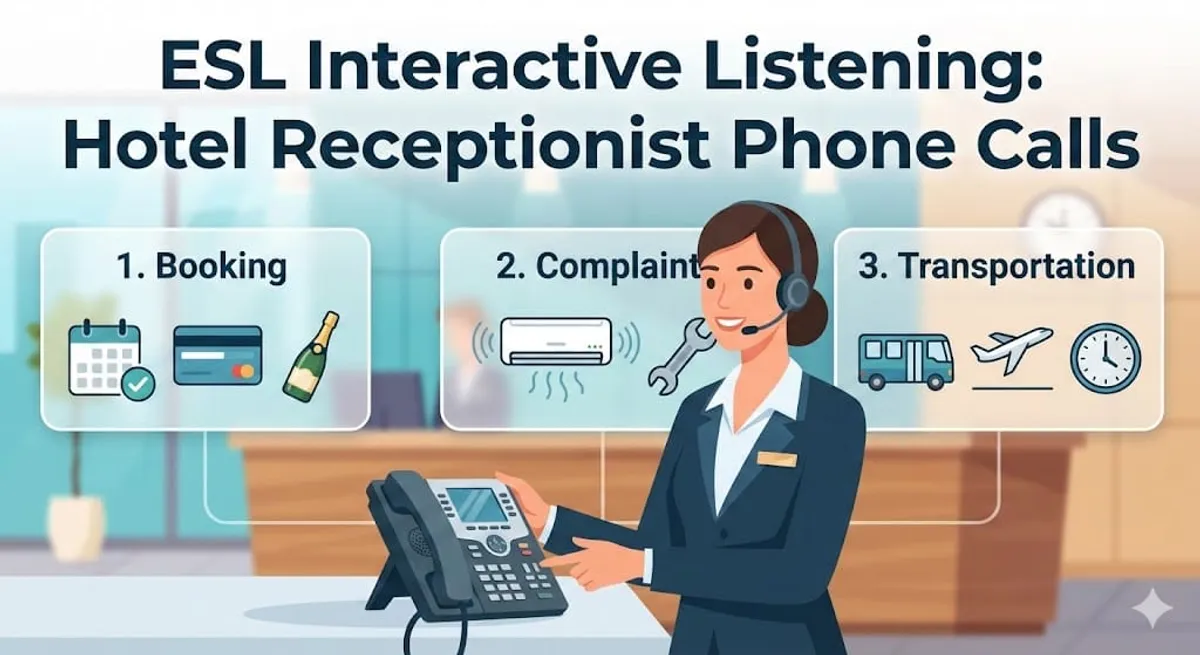 Phone Calls - Hotel Receptionist