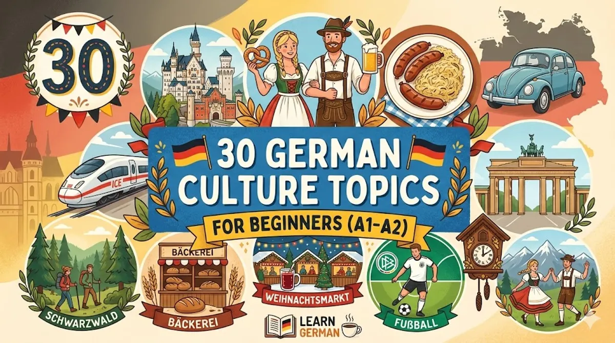 30 German Culture Topics