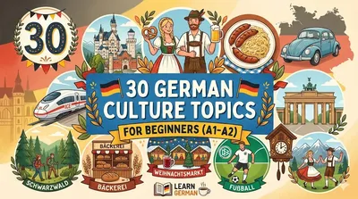 30 German Culture Topics
