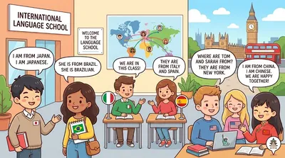 Where Are You From? Meeting New Friends