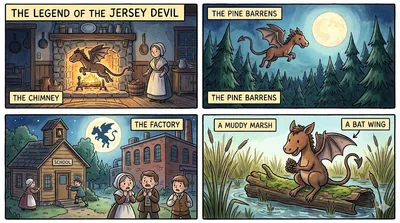 The Jersey Devil: The Secret of the Swamps