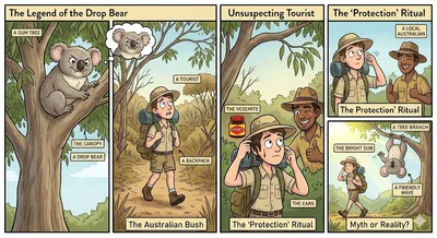 The Drop Bear: Australia’s Prank