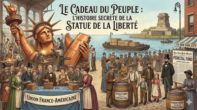 Le Cadeau du Peuple : L'Histoire Secrète de la Statue de la Liberté