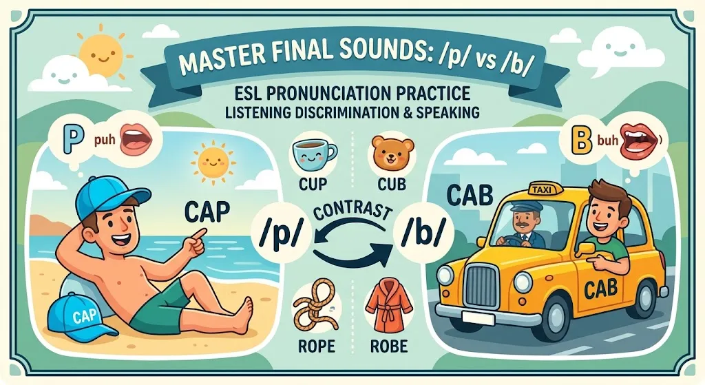 Final Sounds: /p/ vs /b/