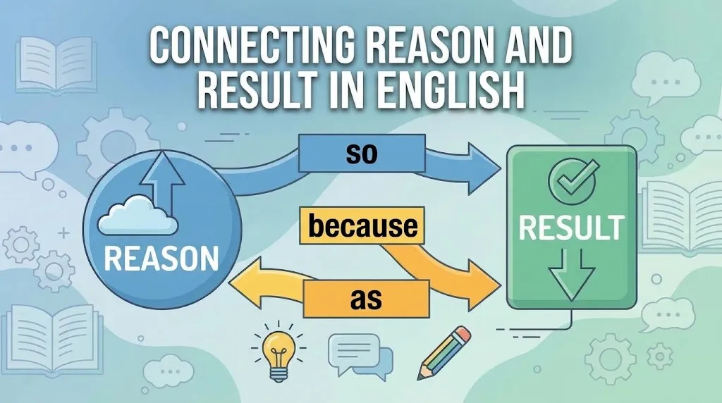 Cause and Effect: Because, As, and So