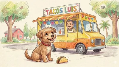 Pancho y el Camión de Tacos