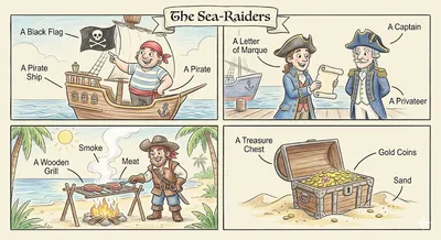 Heroes or Villains? Pirates, Privateers, and Buccaneers