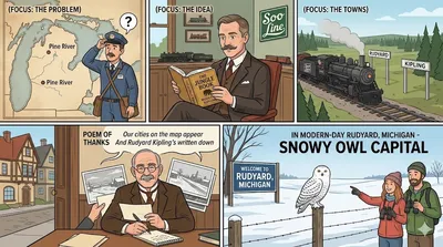 Rudyard, Michigan: A Town Named by a Fan