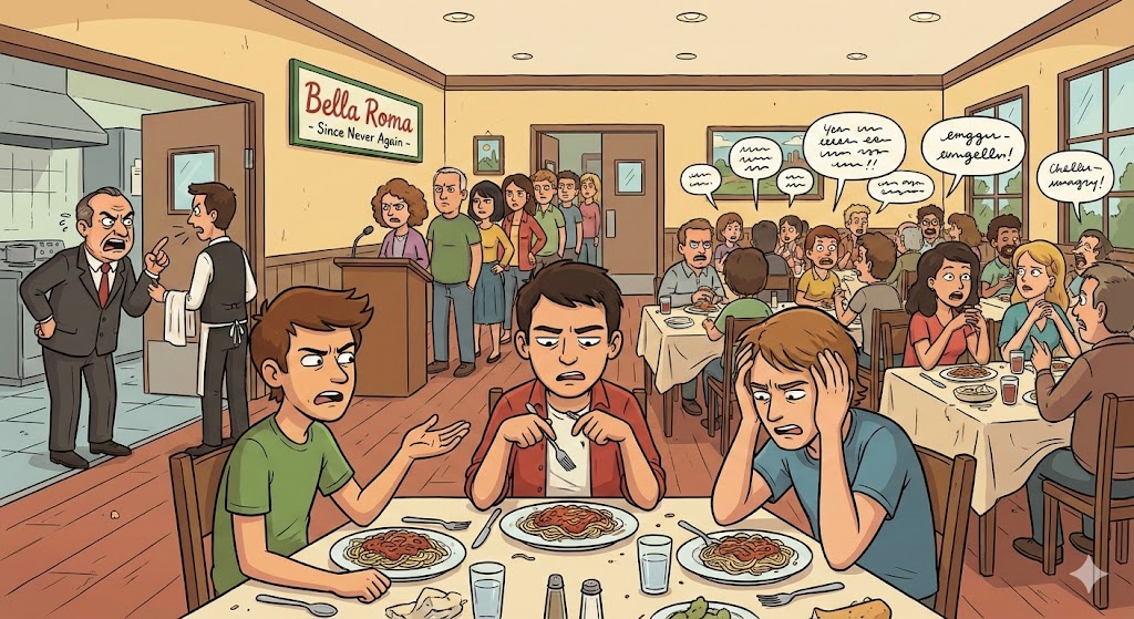 A Disappointing Dinner